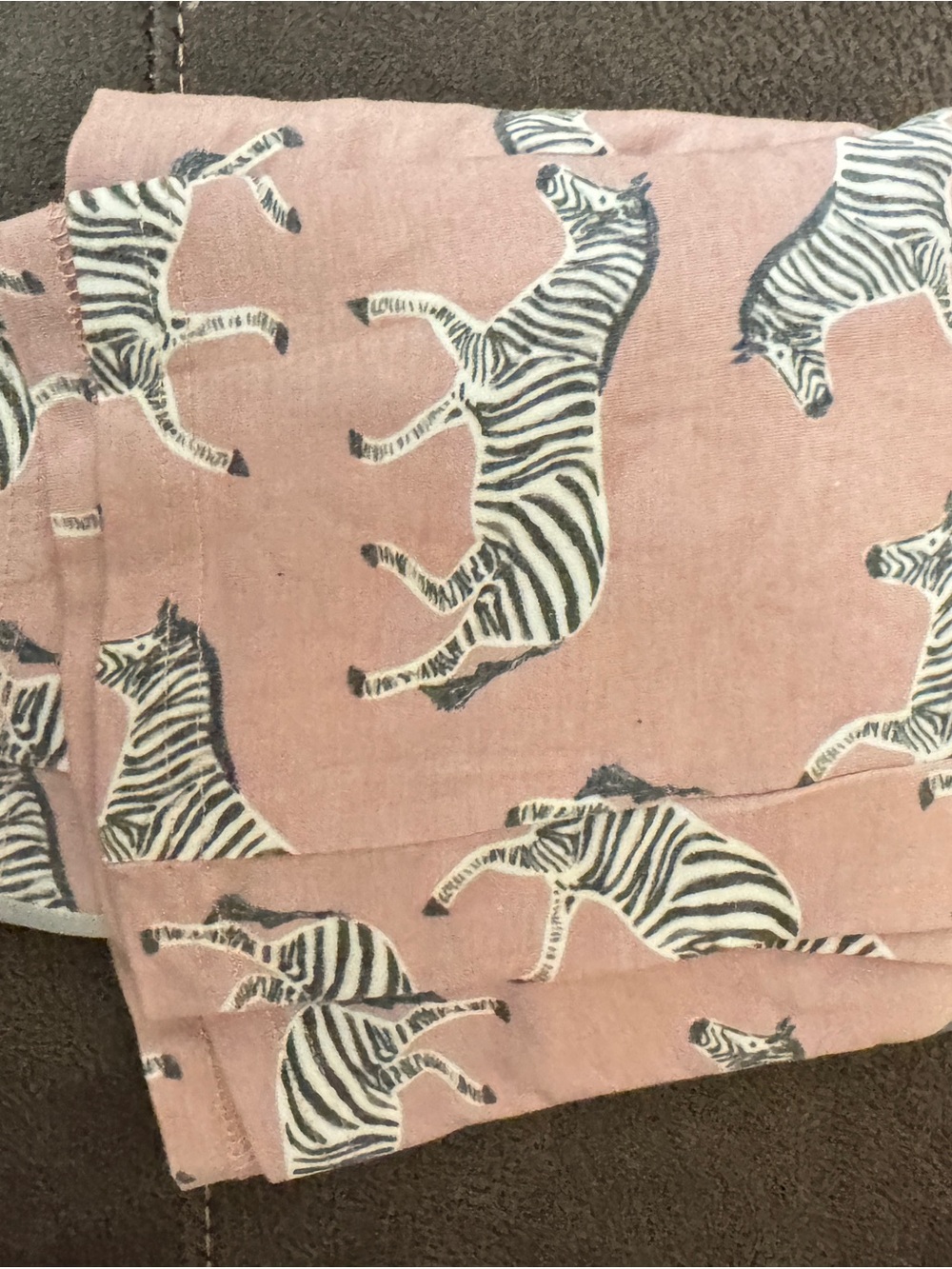 Copper Pearl Kids Pink Zebra Print nursing - car seat cover